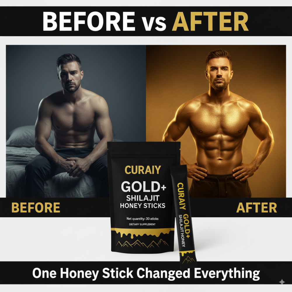 GOLD+ Shilajit Honey Sticks