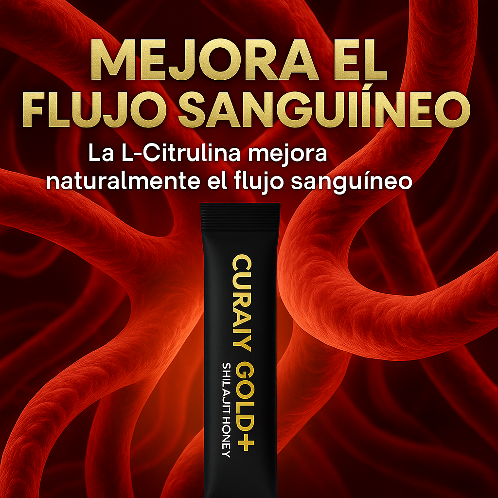 GOLD+ Palitos de Miel con Shilajit